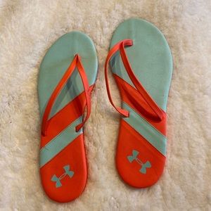 Under Armour flip flops